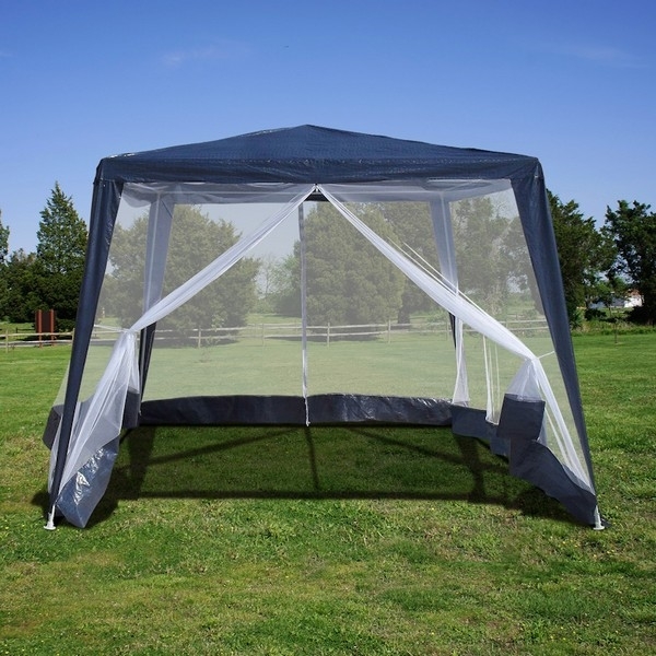 Садовый шатер AFM-1035NB Blue (3x3/2.4x2.4) - фото 30427