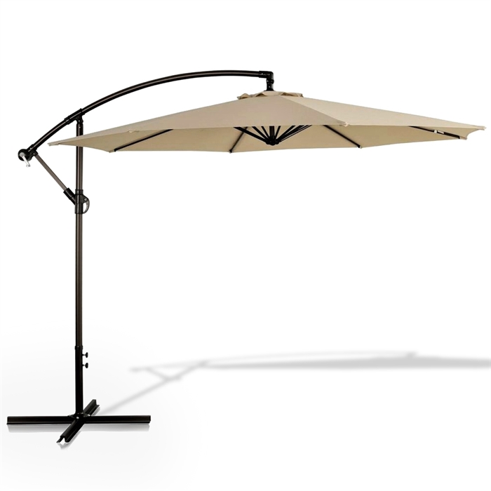 Зонт для кафе AFM-300B-Banan-Beige - фото 30499