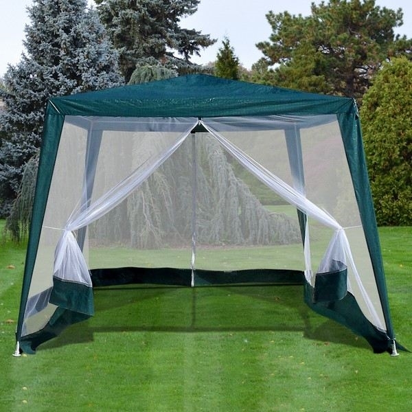 Садовый шатер AFM-1035NA Green (3x3/2.4x2.4) - фото 30633
