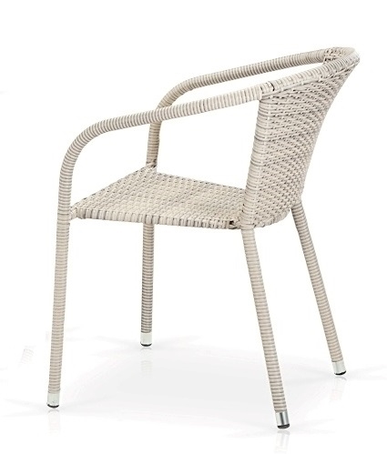 Плетеное кресло Y137C-W85 Latte - фото 30804
