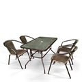 Комплект мебели Николь-3B CDC01/CDT016-120х70 Brown (4+1) - фото 30619