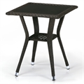 Плетеный стол T25-W53-50x50 Brown - фото 30646
