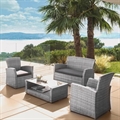 Комплект мебели с диваном AFM-405B Grey - фото 30816