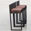 Плетеный барный стул Y390A-W63 Brown - фото 30870
